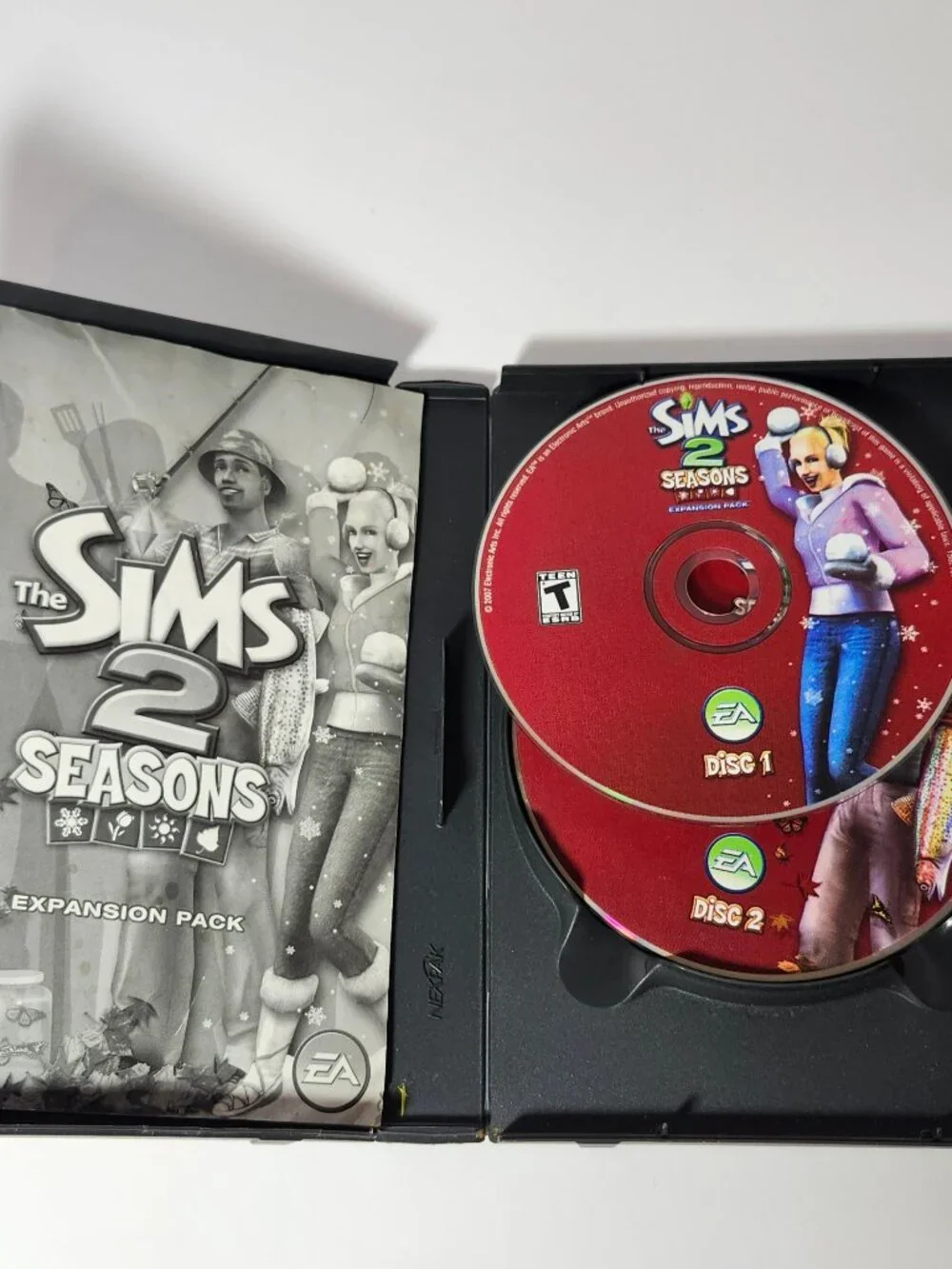 The Sims 2 University & Seasons Expansion Pack Bundle PC CD ROM With Keys